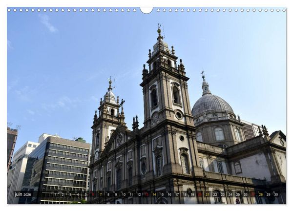 Produktbild: Tout simplement Rio de Janeiro (Calendrier mural 2026 DIN A3 vertical), CALVENDO calendrier mensuel