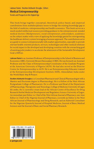Produktbild: Medical Entrepreneurship