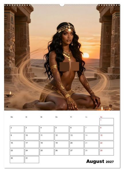 Produktbild: Mystische Engel (hochwertiger Premium Wandkalender 2027 DIN A2 hoch), Kunstdruck in Hochglanz