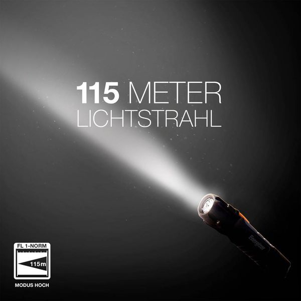 Produktbild: Energizer Hardcase 2AA LED Taschenlampe batteriebetrieben 300 lm 340 g