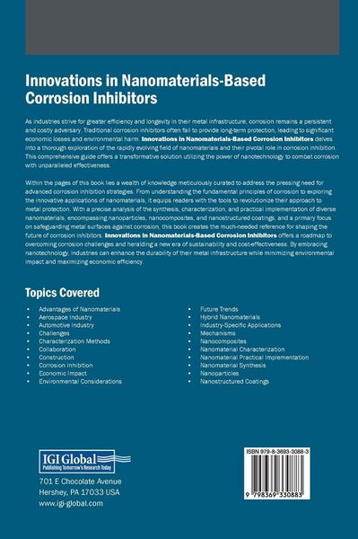 Produktbild: Innovations in Nanomaterials-Based Corrosion Inhibitors