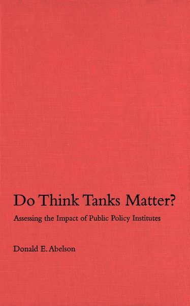 Produktbild: Do Think Tanks Matter?, First Edition