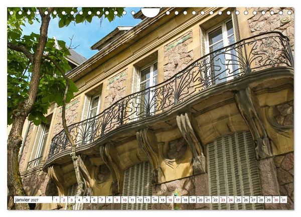 Produktbild: Nancy et Metz &ndash; Tr&eacute;sors uniques en Lorraine (Calendrier mural 2027 DIN A4 vertical), CALVENDO calendrier mensuel