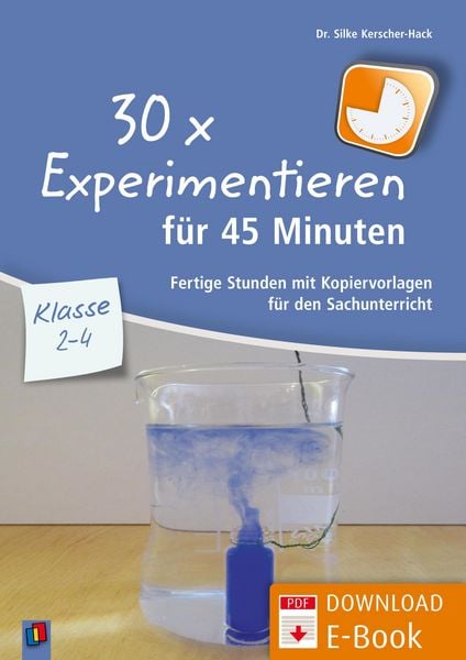 Produktbild: 30 x Experimentieren f&uuml;r 45 Minuten - Klasse 2-4