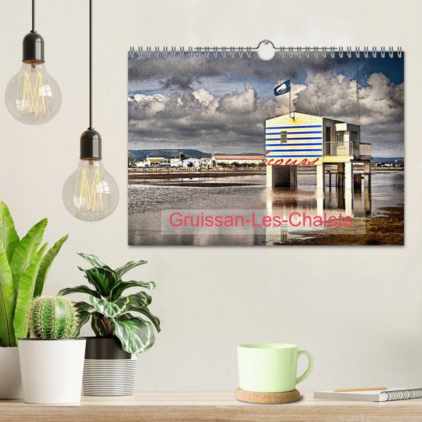 Produktbild: Gruissan-Les-Chalets (Calendrier mural 2026 DIN A4 vertical), CALVENDO calendrier mensuel