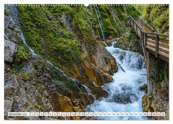 Produktbild: Unterwegs im Bergsteigerdorf Ramsau (hochwertiger Premium Wandkalender 2026 DIN A2 quer), Kunstdruck in Hochglanz