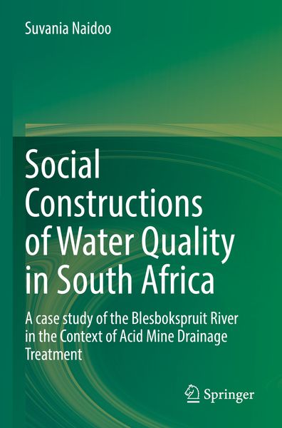 Produktbild: Social Constructions of Water Quality in South Africa