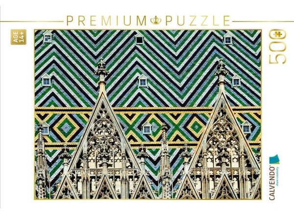 CALVENDO Puzzle Stephansdom | 500 Teile Lege-Größe 48 × 36 cm Foto-Puzzle für Erwachsene