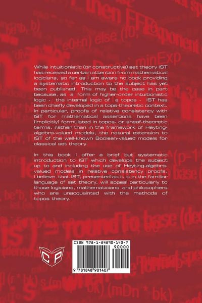 Produktbild: Intuitionistic Set Theory