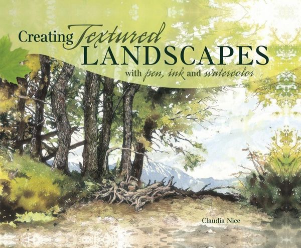 Produktbild: Creating Textured Landscapes with Pen, Ink and Watercolor