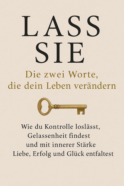 Produktbild: Lass sie: Die zwei Worte, die dein Leben ver&auml;ndern Wie du Kontrolle losl&auml;sst, Gelassenheit findest und mit innerer St&auml;rke Liebe, Erfolg und Gl&uuml;ck entf