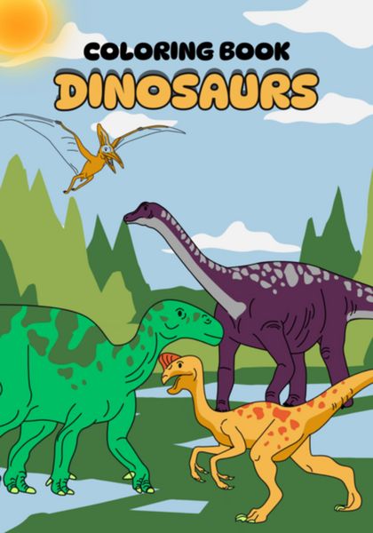 Produktbild: Dinosaurs Coloring Book