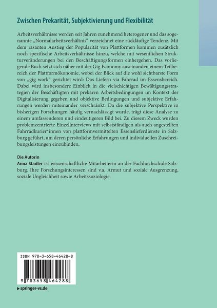 Zwischen Prekarität, Subjektivierung und Flexibilität