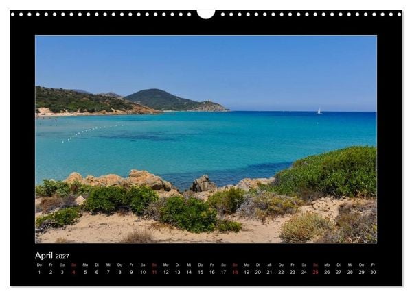 Produktbild: Die Trauminsel Sardinien (Wandkalender 2027 DIN A3 quer), CALVENDO Monatskalender
