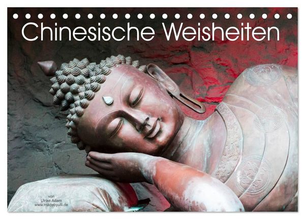 Produktbild: Chinesische Weisheiten (Tischkalender 2026 DIN A5 quer), CALVENDO Monatskalender