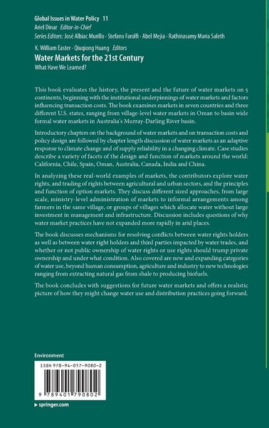 Produktbild: Water Markets for the 21st Century