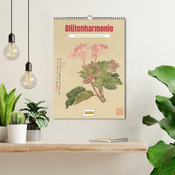 Produktbild: Bl&uuml;tenharmonie (Wandkalender 2026 DIN A3 hoch), CALVENDO Monatskalender