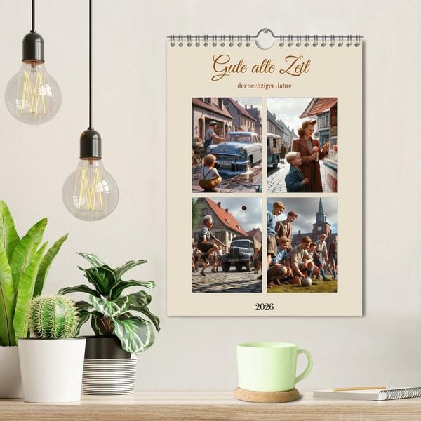 Produktbild: Gute alte Zeit der sechziger Jahre (Wandkalender 2026 DIN A4 hoch), CALVENDO Monatskalender