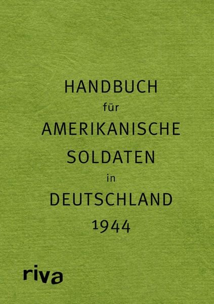 Produktbild: Pocket Guide to Germany - Handbuch f&uuml;r amerikanische Soldaten in Deutschland 1944