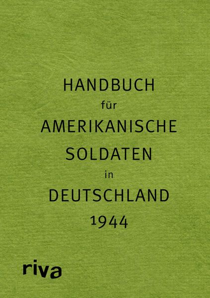 Produktbild: Pocket Guide to Germany - Handbuch f&uuml;r amerikanische Soldaten in Deutschland 1944