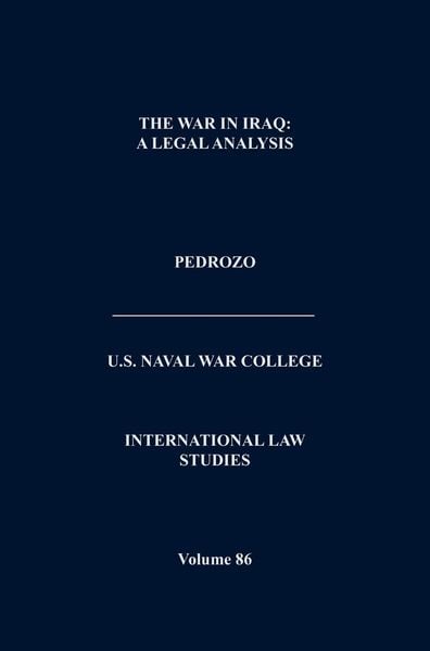Produktbild: International Law and the Changing Character of War (International Law Studies, Volume 87)