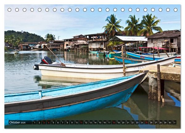 Produktbild: Kolumbien Impressionen (Tischkalender 2026 DIN A5 quer), CALVENDO Monatskalender