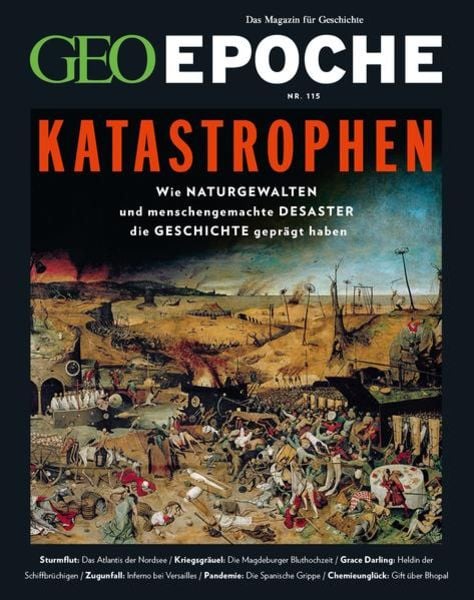 GEO Epoche (mit DVD) / GEO Epoche mit DVD 115/2022 - Katastrophen, Geheftet von Jens Schröder,Markus Wolff, Gruner + Jahr