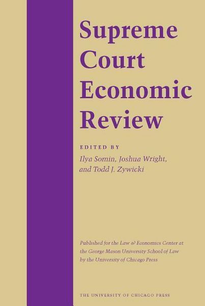 Produktbild: Supreme Court Economic Review