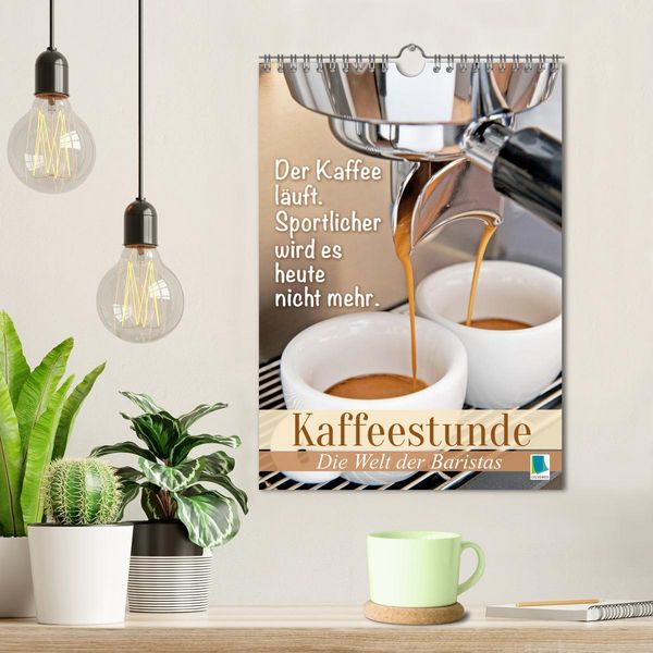 Produktbild: Kaffeestunde: Die Welt der Baristas (Wandkalender 2026 DIN A4 hoch), CALVENDO Monatskalender
