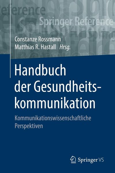 Produktbild: Handbuch der Gesundheitskommunikation