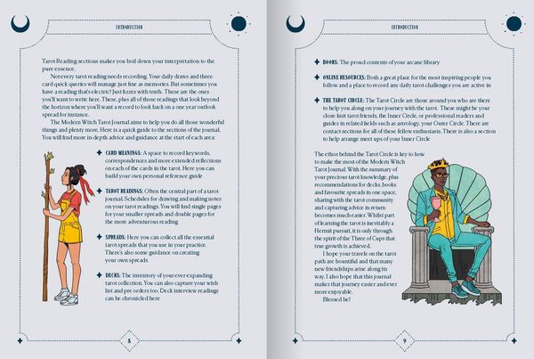 Produktbild: The Modern Witch Tarot Journal