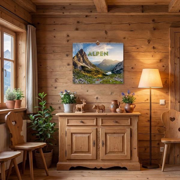 Produktbild: Naturparadies Alpen Kalender 2027