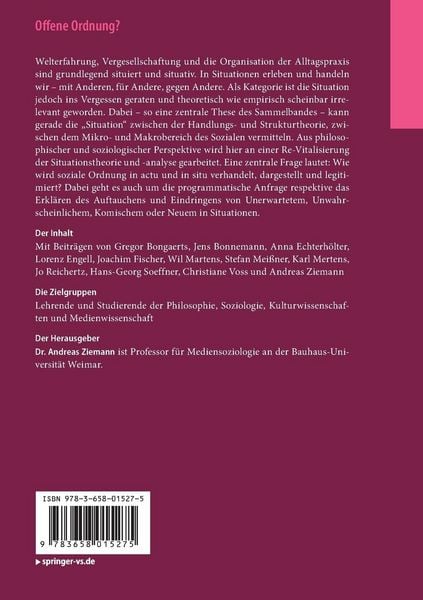 Produktbild: Offene Ordnung?