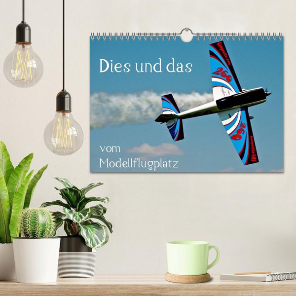 Produktbild: Dies und das vom Modellflugplatz (Wandkalender 2026 DIN A4 quer), CALVENDO Monatskalender