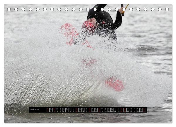 Produktbild: Wakeboarding (Tischkalender 2026 DIN A5 quer), CALVENDO Monatskalender