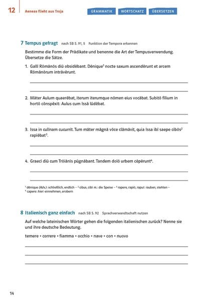 Produktbild: Pontes 2 Gesamtband (ab 2020) - Das Trainingsbuch zum Schulbuch 2. Lernjahr