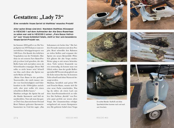 Produktbild: VESCOO Jahrbuch f&uuml;r Vespa-Fans und Ape-Freunde