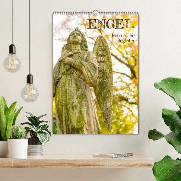 Produktbild: Engel - Himmlische Begleiter (Wandkalender 2026 DIN A2 hoch), CALVENDO Monatskalender
