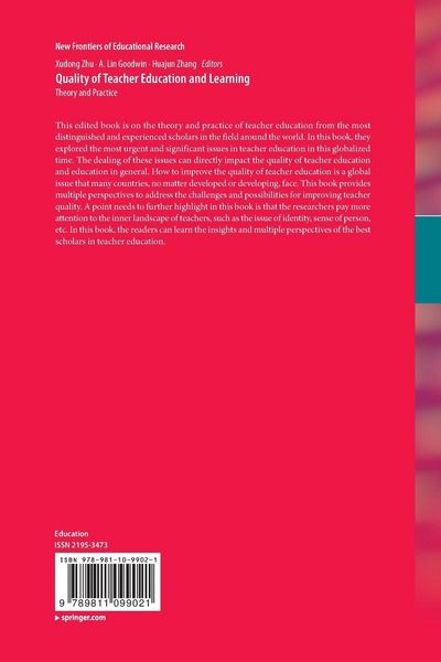 Produktbild: Quality of Teacher Education and Learning