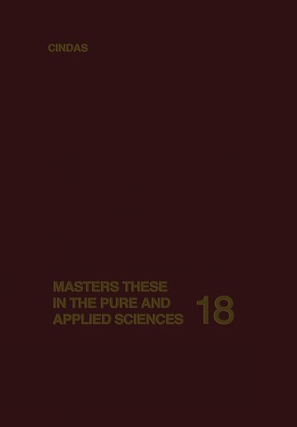 Produktbild: Masters Theses in the Pure and Applied Sciences