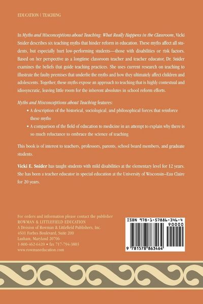 Produktbild: Myths and Misconceptions about Teaching