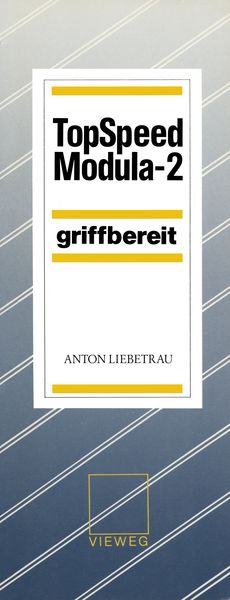 Produktbild: TopSpeed Modula-2 griffbereit