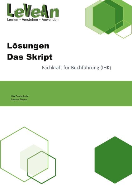 Produktbild: L&ouml;sungen zum Skript Fachkraft f&uuml;r Buchf&uuml;hrung (IHK)