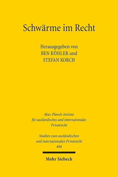 Produktbild: Schw&auml;rme im Recht