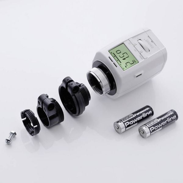 Produktbild: Eurotronic 700083 Comet Plus Heizk&ouml;rperthermostat elektronisch 8 bis 28&deg;C