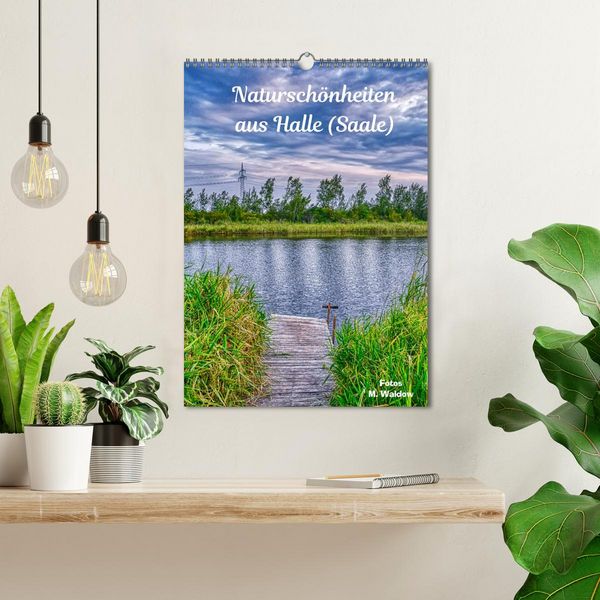 Produktbild: Natursch&ouml;nheiten aus Halle (Saale) (Wandkalender 2026 DIN A3 hoch), CALVENDO Monatskalender
