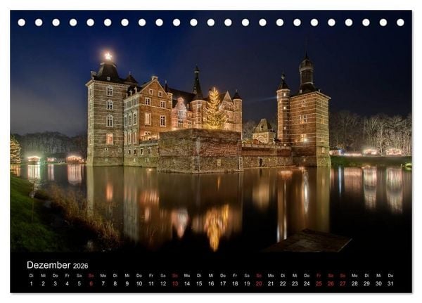 Produktbild: N&auml;chtliche St&auml;dte (Tischkalender 2026 DIN A5 quer), CALVENDO Monatskalender