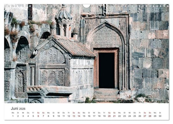 Produktbild: Armenien - Wo die Geschichte ihre Stimme erhebt (Wandkalender 2026 DIN A3 quer), CALVENDO Monatskalender