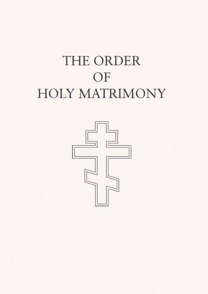 Produktbild: The Order of Holy Matrimony
