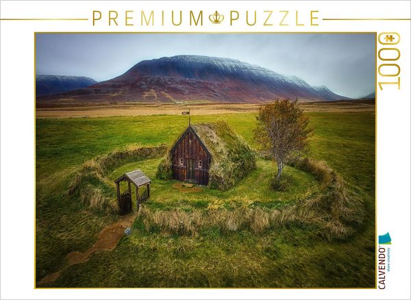 Produktbild: CALVENDO Puzzle Grafarkirkja | 1000 Teile Lege-Gr&ouml;&szlig;e 64x48cm Foto-Puzzle f&uuml;r gl&uuml;ckliche Stunden